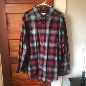 Columbia Plaid Button Down Shirt
